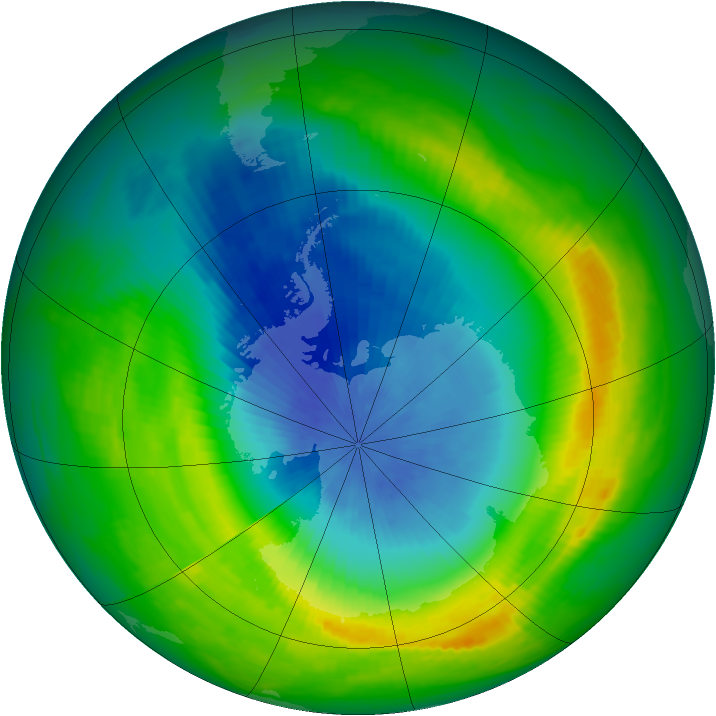 Ozone Map 1988-10-24